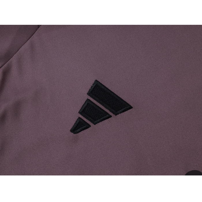 Chandal del Arsenal Manga Corta 24-25 Gris Purpura - Pantalon Corto